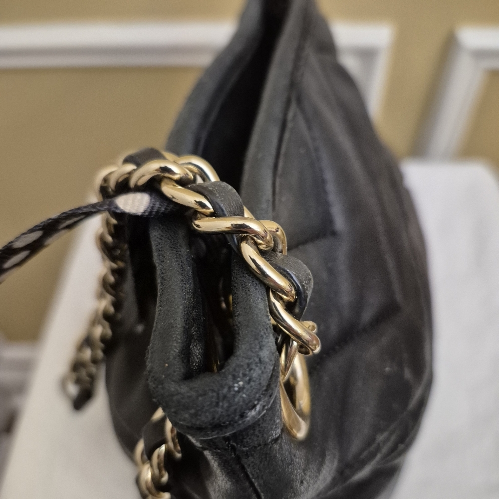 Talbots Black Quilted Shoulder Bag - Picture 8 of 14